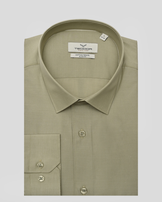 'SHIRT SLIM FIT COTTON