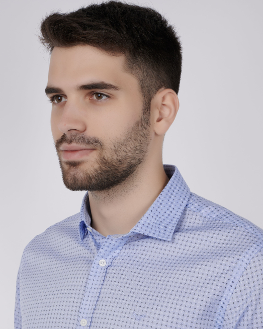 SHIRT SLIM FIT COTTON - 4