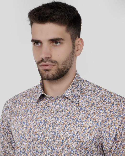 SHIRT SLIM FIT COTTON - 4