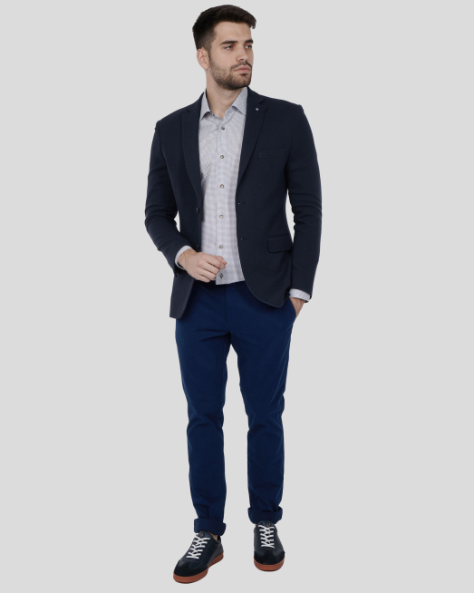 BLAZER SLIM FIT COTTON - 2