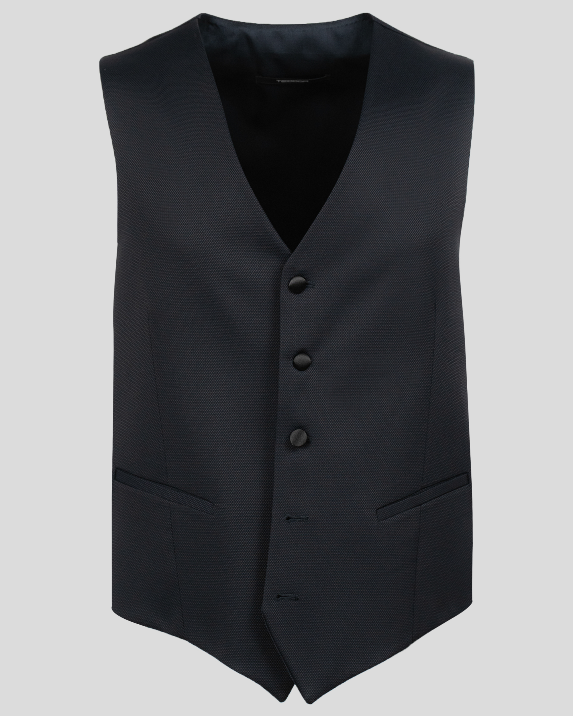 Tonello button-up shops fitted waistcoat (L)