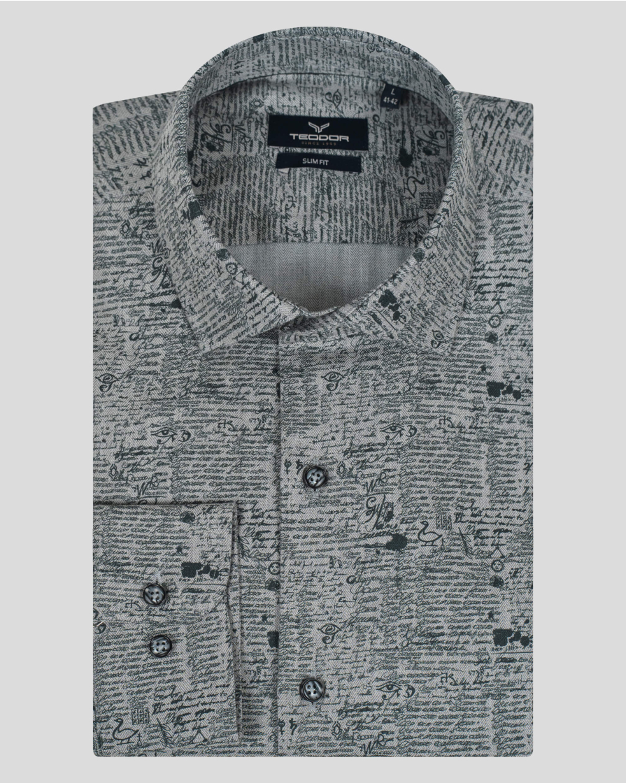 SHIRT REGULAR FIT COTTON