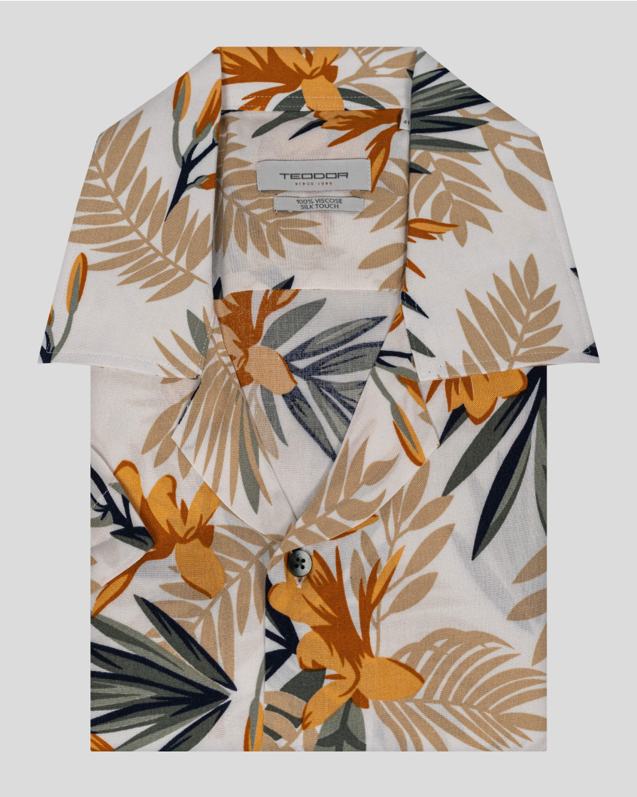 SHIRT SLIM FIT TECHNICAL TEXTILE