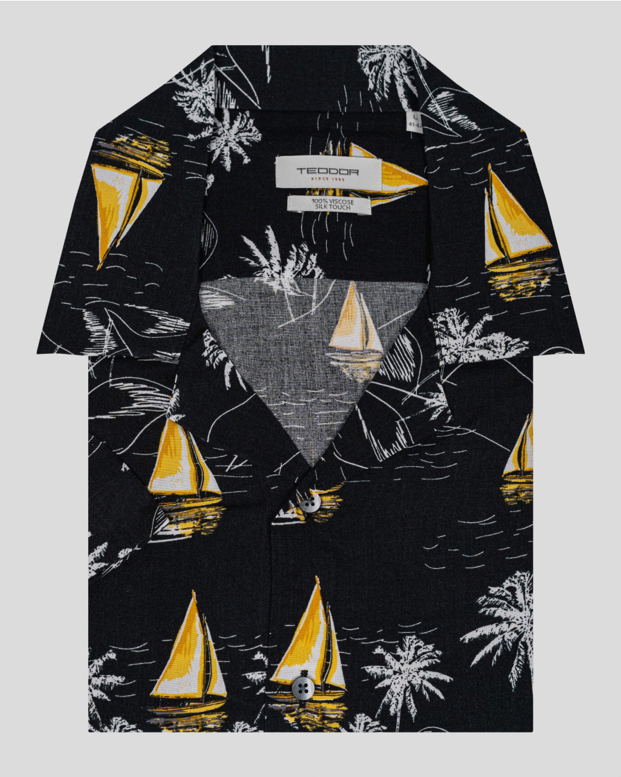 SHIRT SLIM FIT TECHNICAL TEXTILE