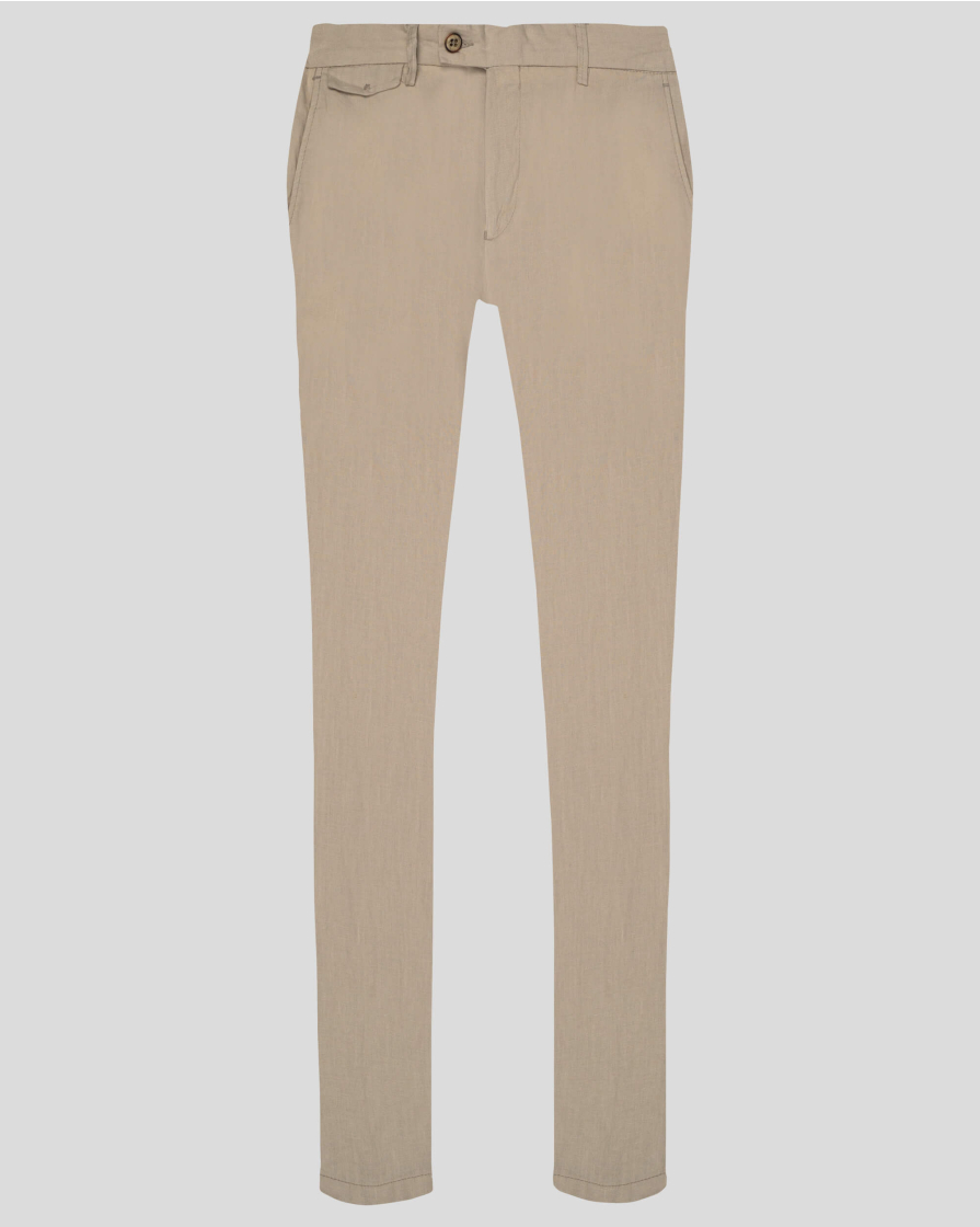 TROUSERS SLIM FIT LINEN
