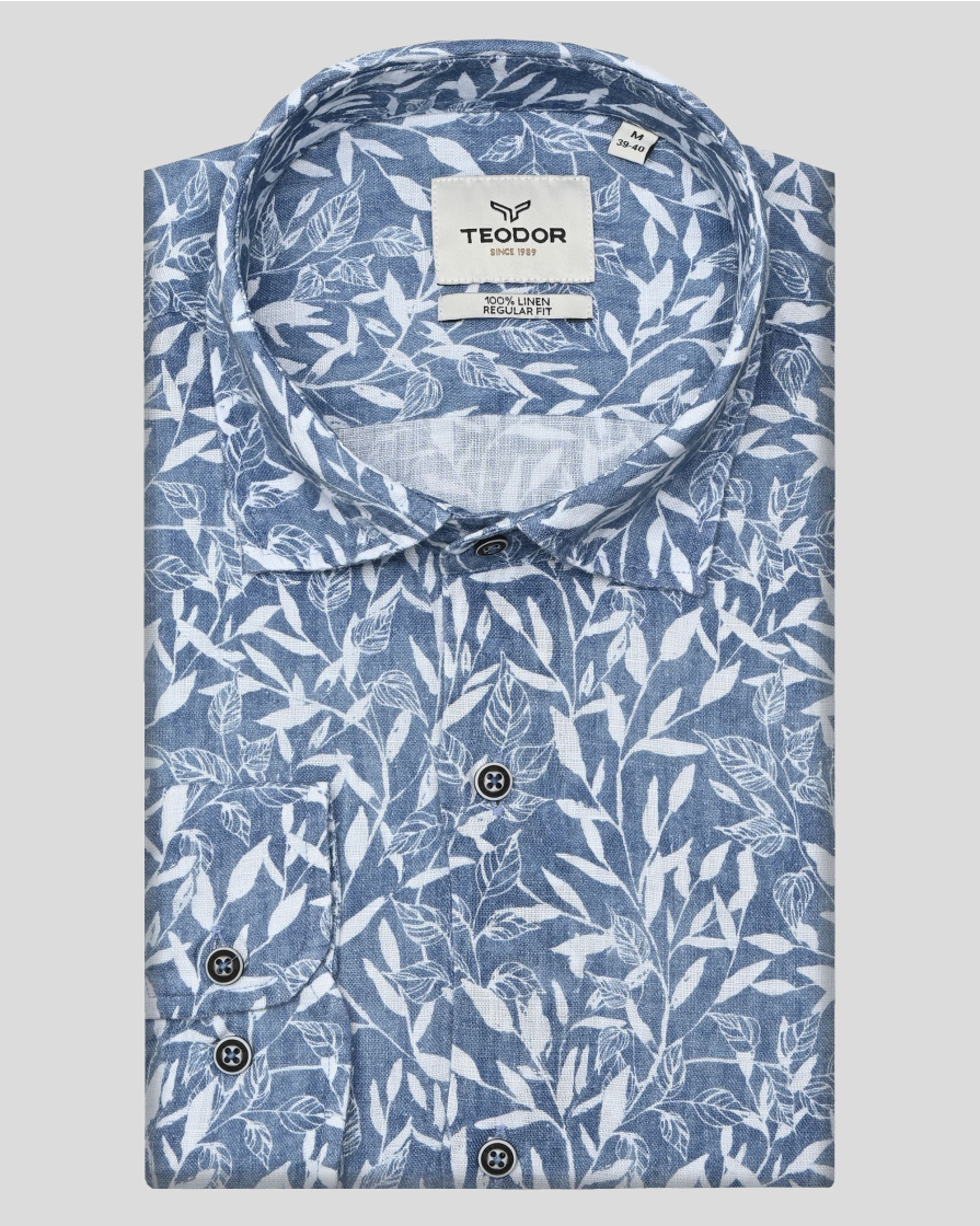 SHIRT REGULAR FIT LINEN