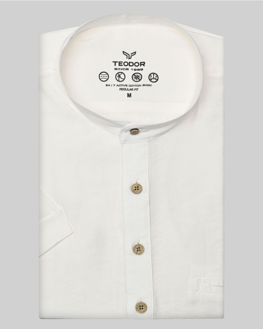 SHIRT REGULAR FIT MODAL
