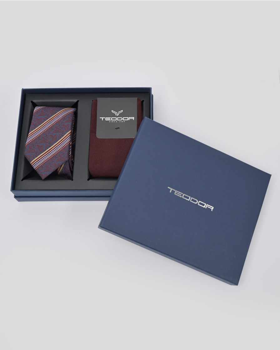 TIE AND POCKET SQUARE TECHNICAL TEXTILE