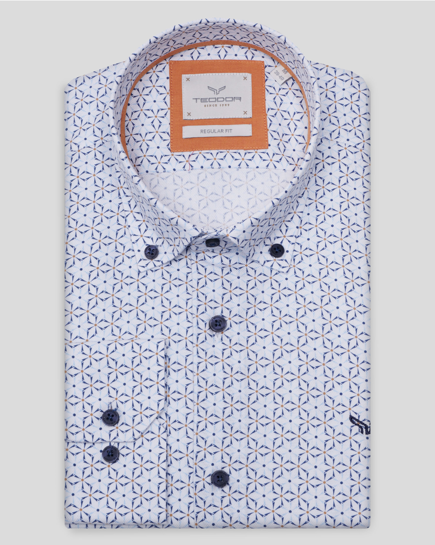 SHIRT REGULAR FIT COTTON