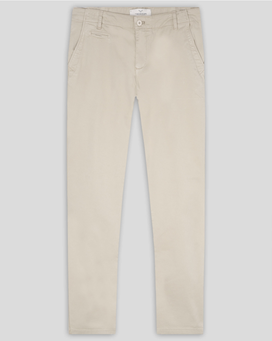 TROUSERS SLIM FIT COTTON