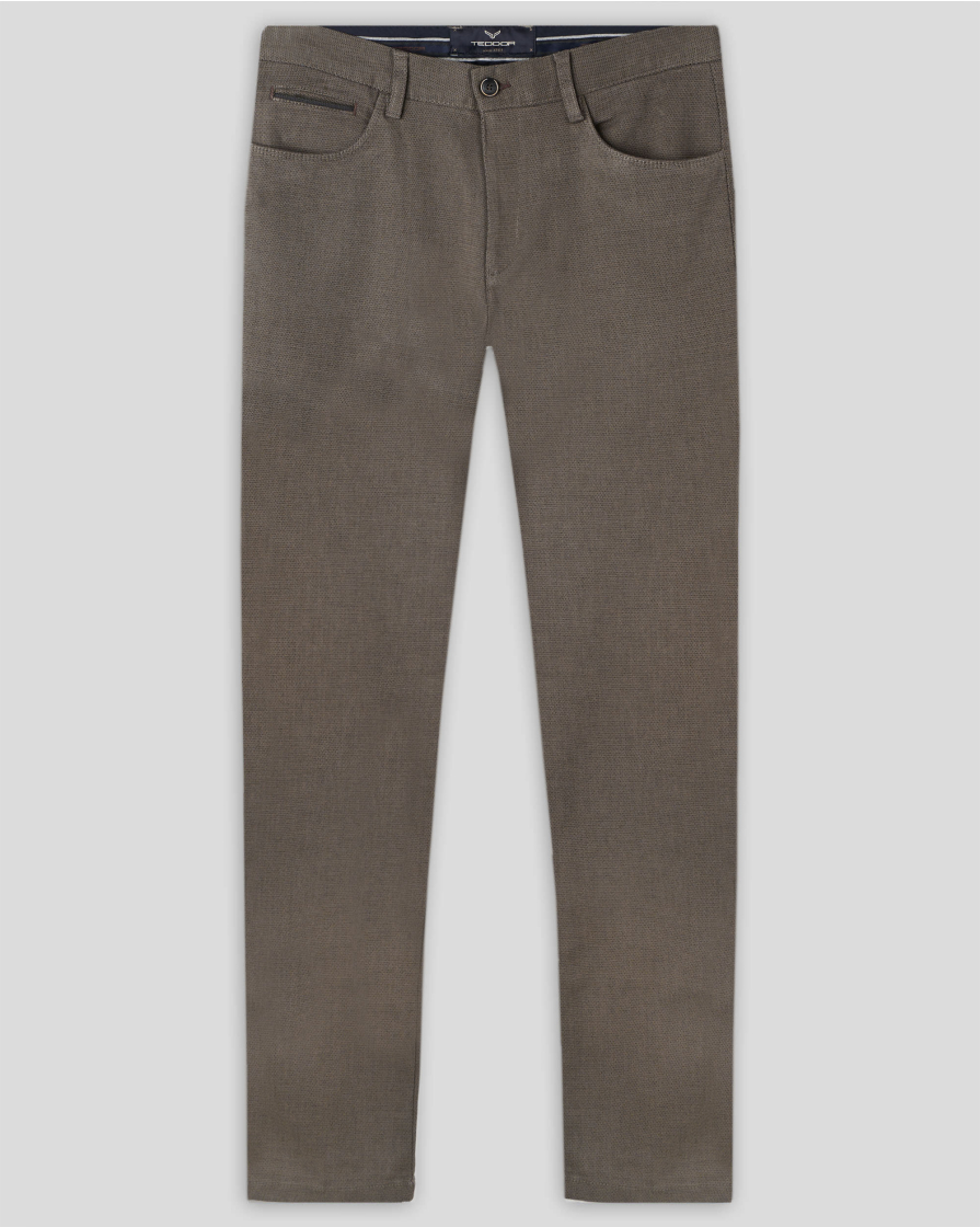 TROUSERS REGULAR FIT COTTON