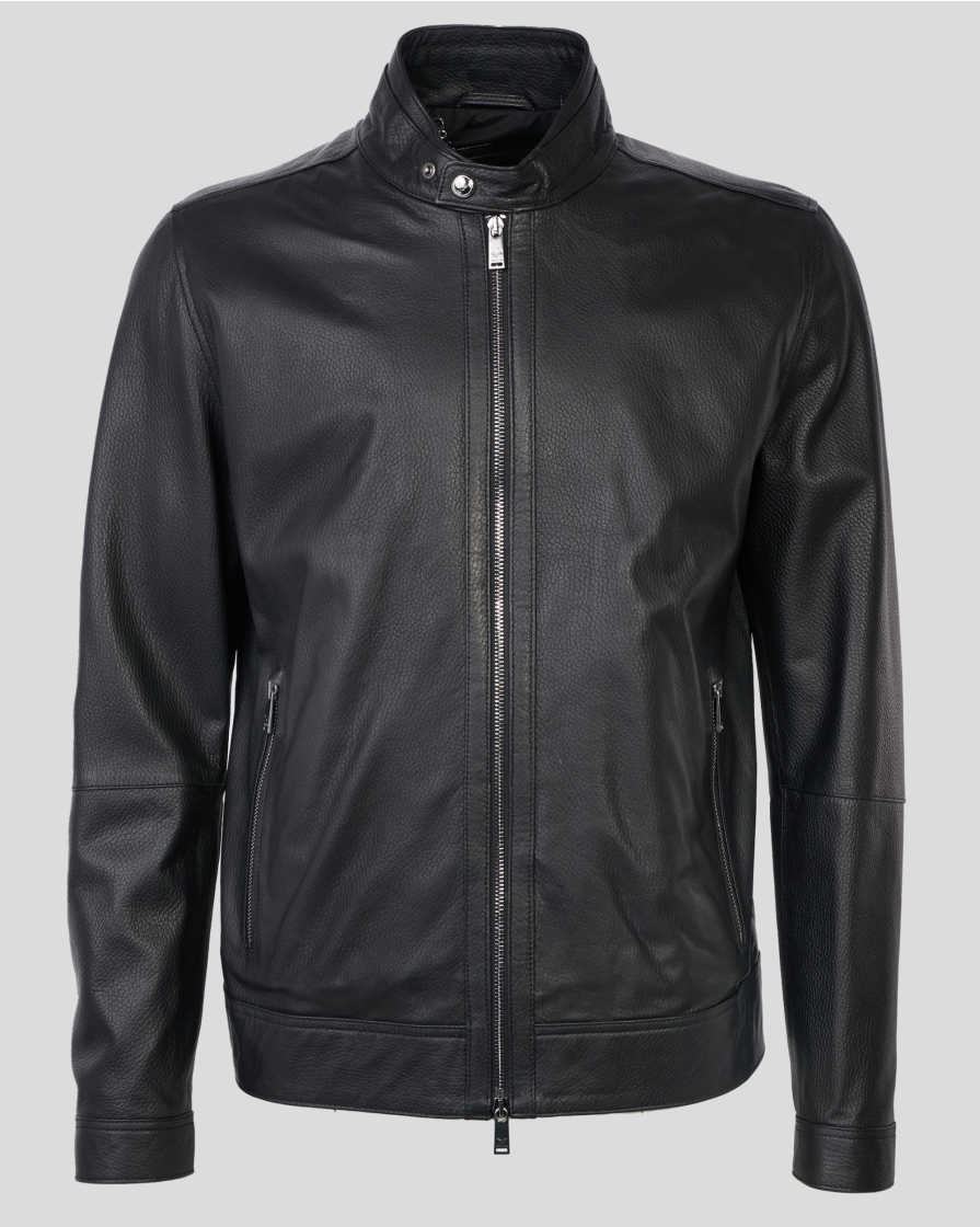 JACKET SLIM FIT LEATHER