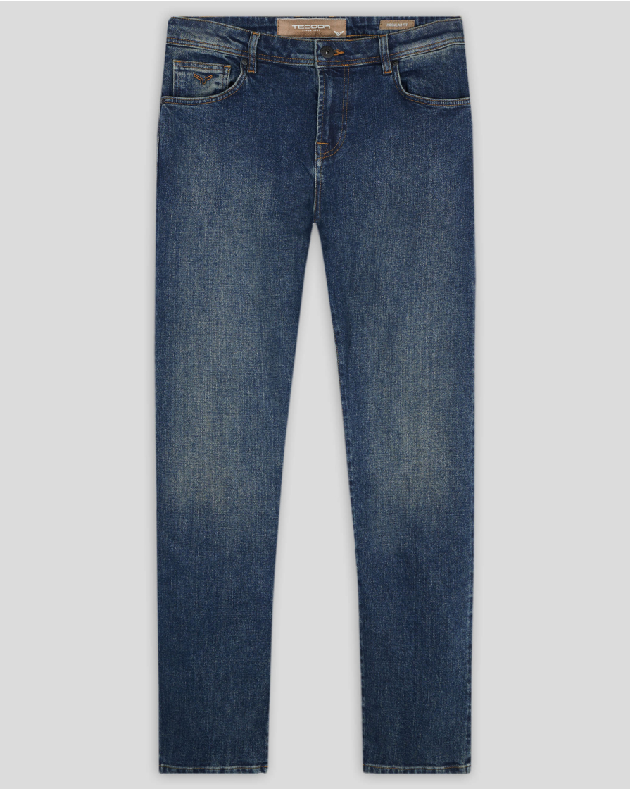 JEANS REGULAR FIT COTTON