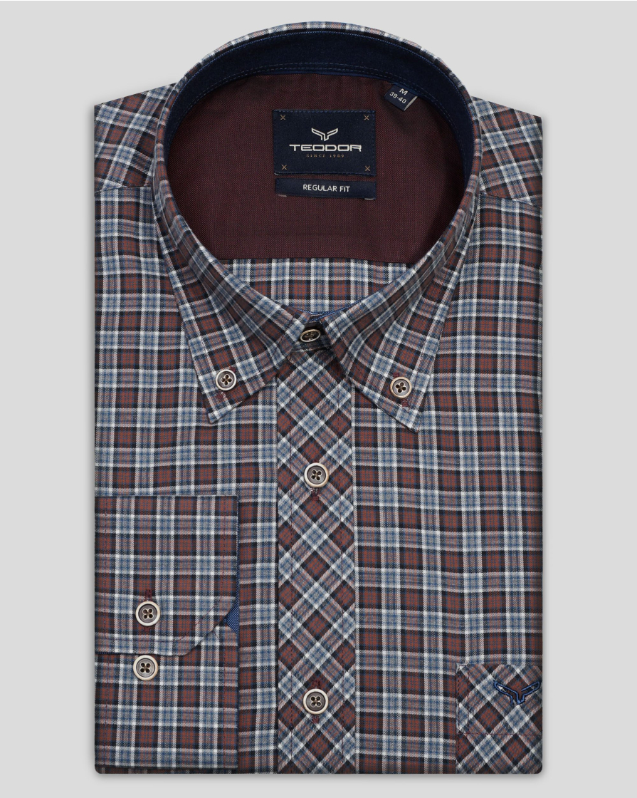 SHIRT REGULAR FIT COTTON