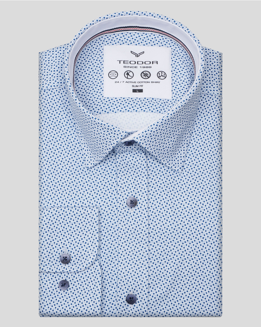 SHIRT SLIM FIT COTTON