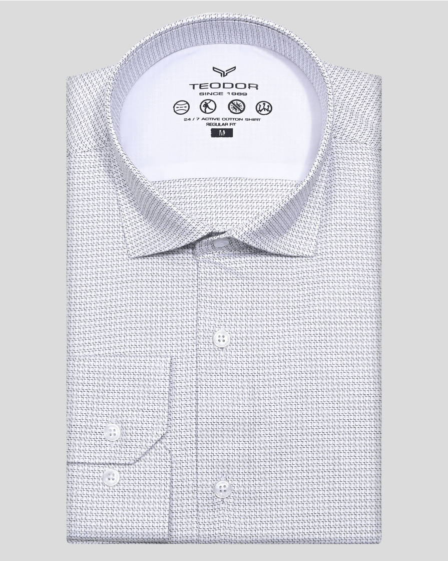 SHIRT REGULAR FIT COTTON