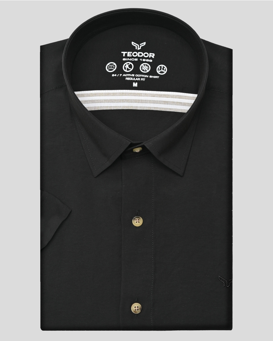 SHIRT REGULAR FIT MODAL