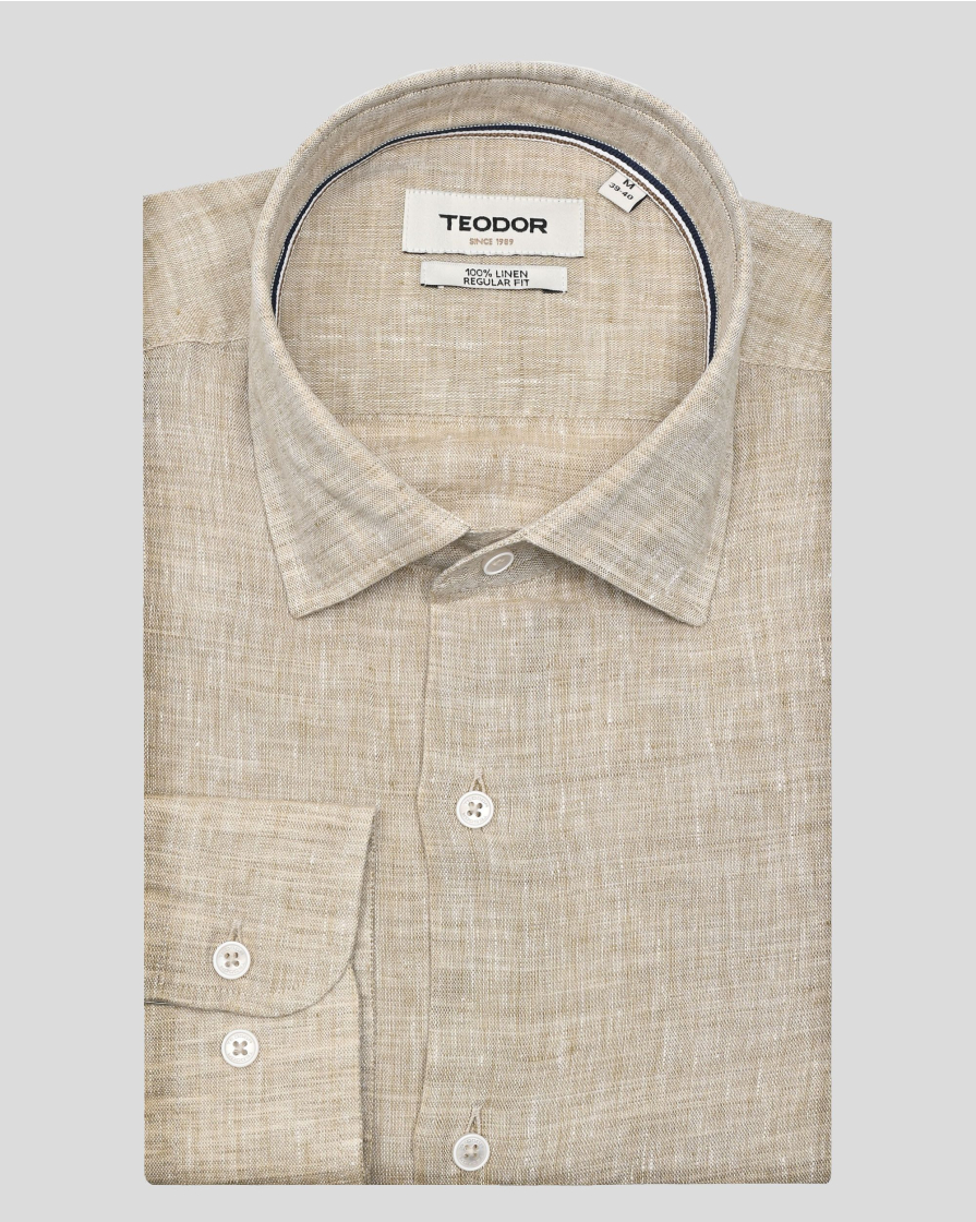 SHIRT REGULAR FIT LINEN
