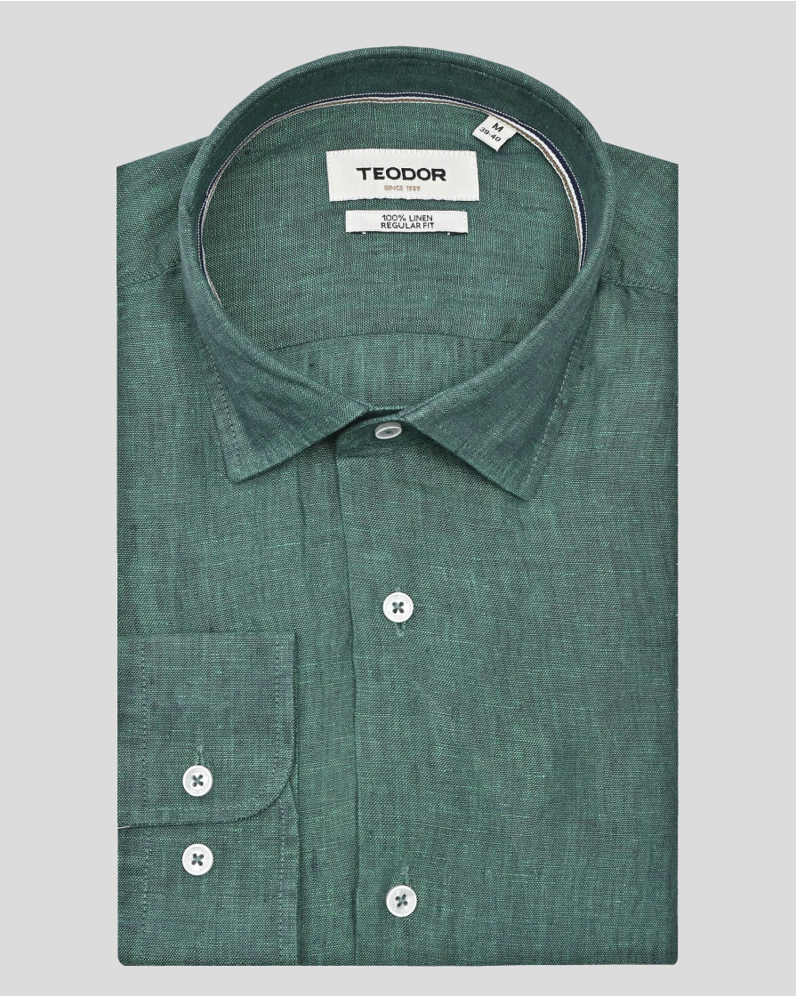 SHIRT REGULAR FIT LINEN