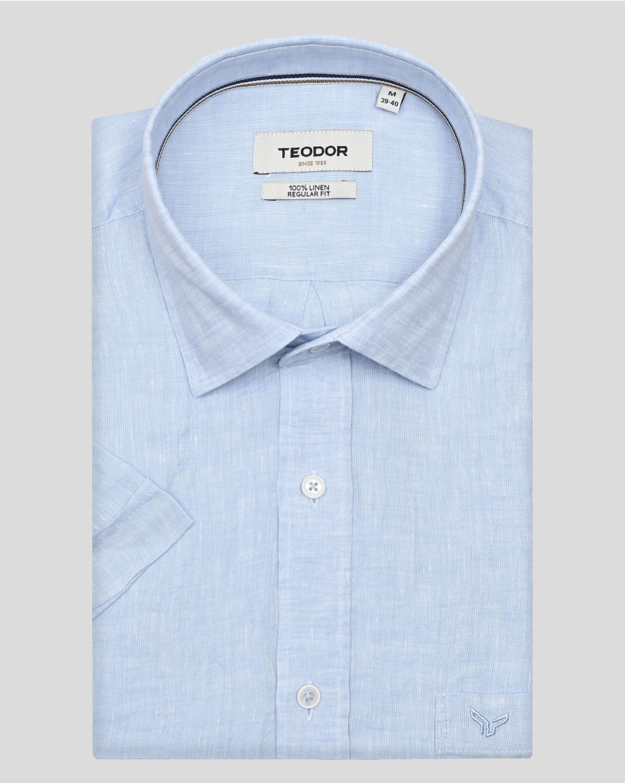 SHIRT REGULAR FIT LINEN