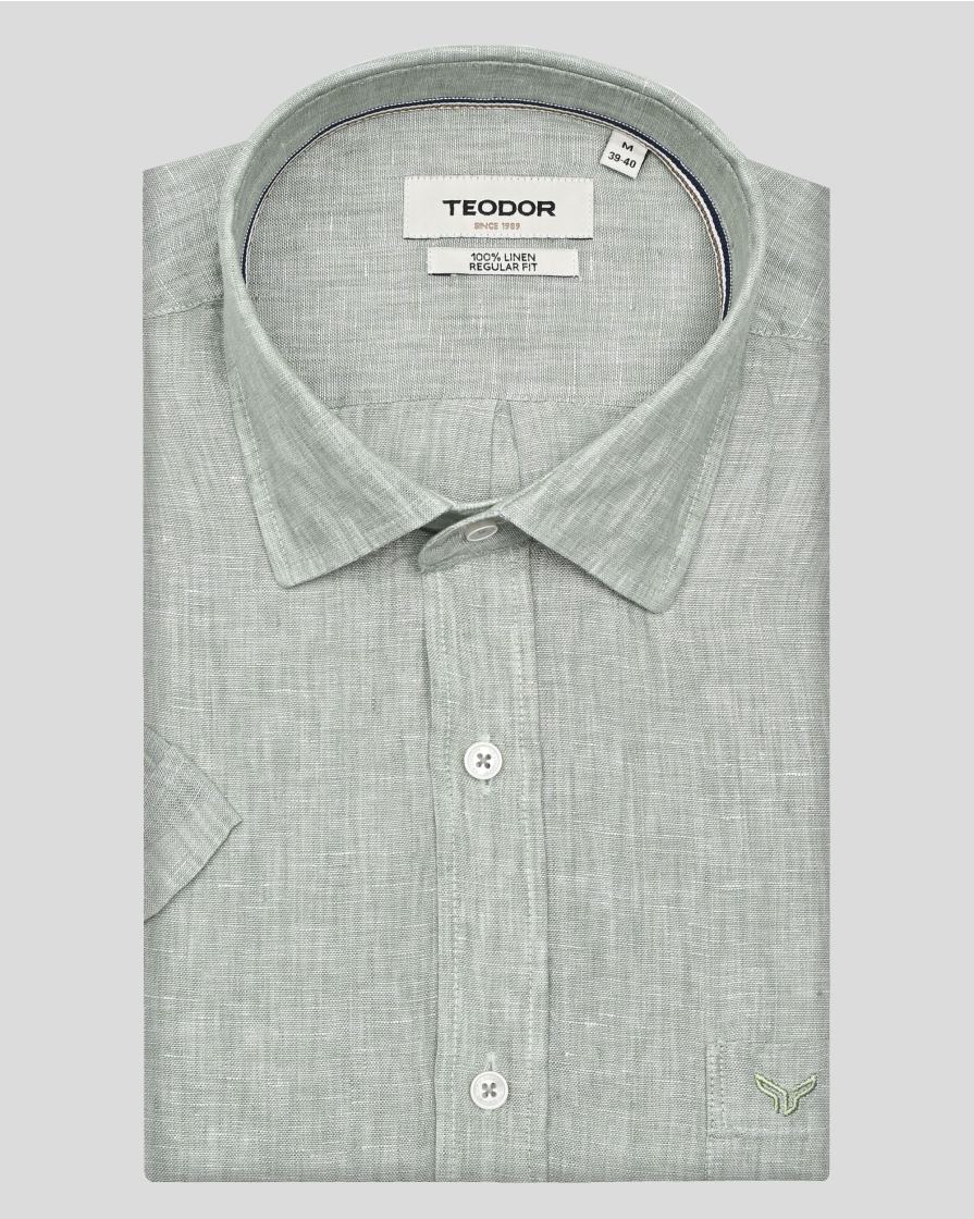 SHIRT REGULAR FIT LINEN