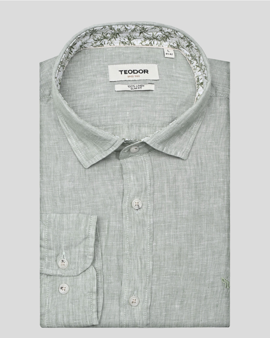 SHIRT SLIM FIT LINEN