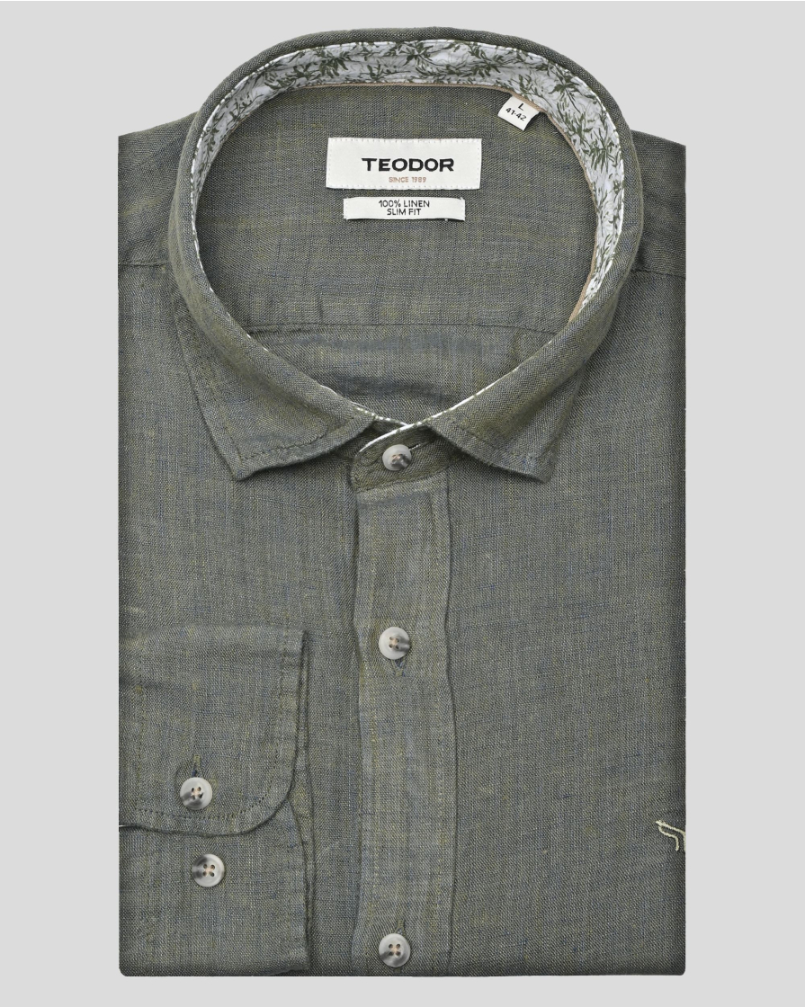 SHIRT SLIM FIT LINEN