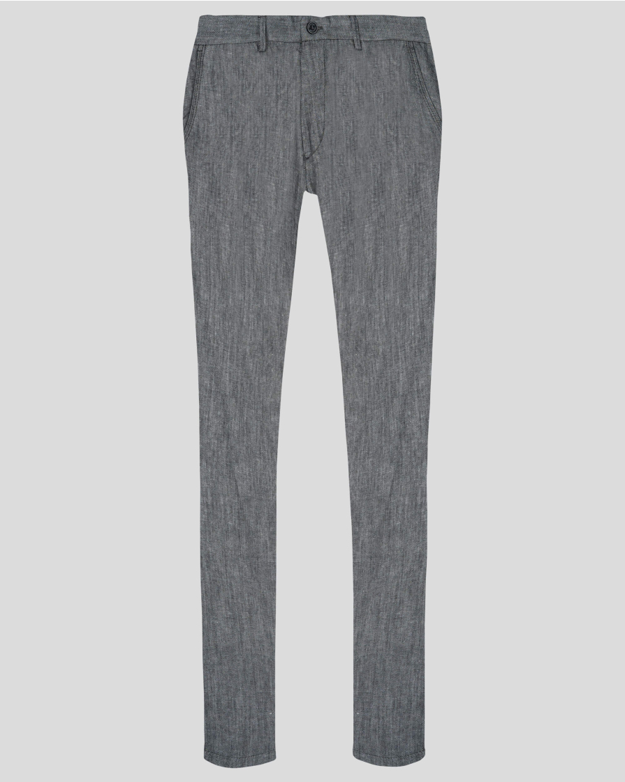 TROUSERS SLIM FIT LINEN