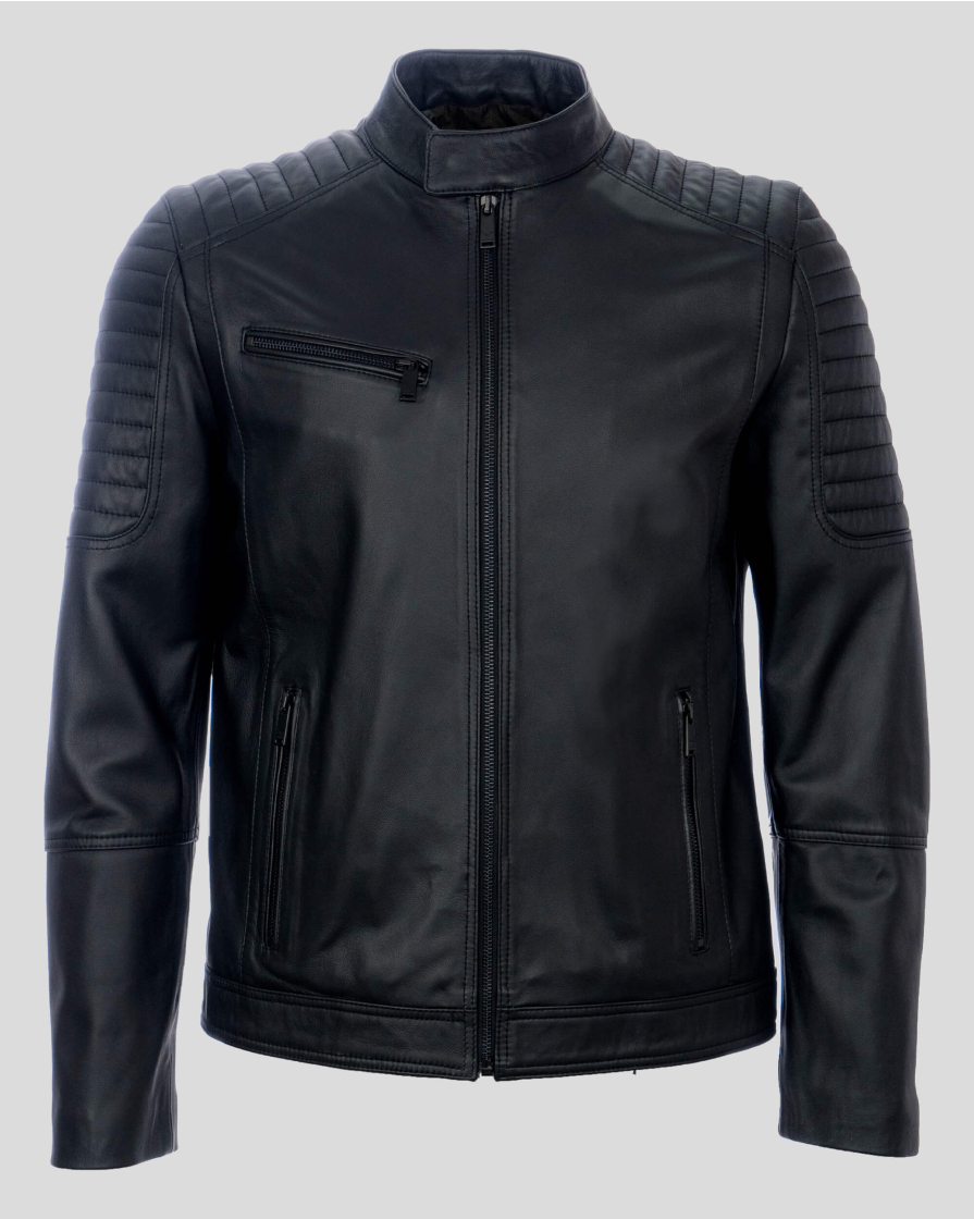 JACKET SLIM FIT LEATHER